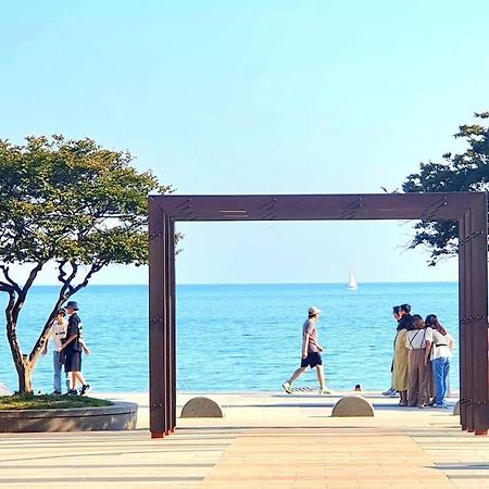 Apartmán Haeundai Beach 1 Cho Pusan Exteriér fotografie