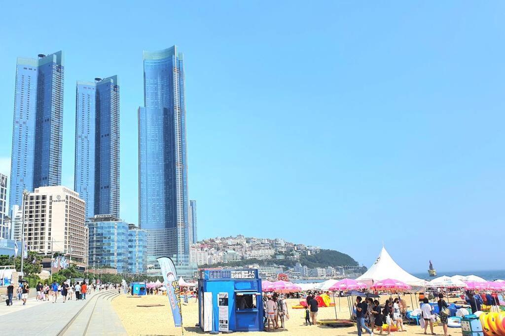Apartmán Haeundai Beach 1 Cho Pusan Exteriér fotografie