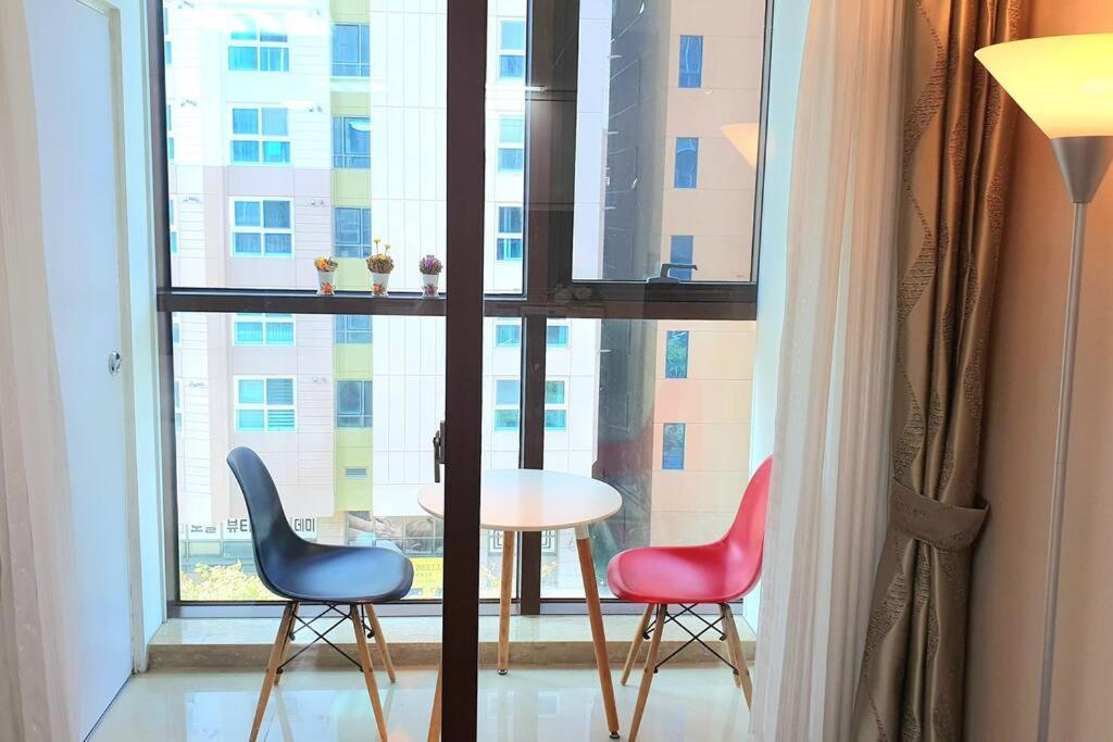 Apartmán Haeundai Beach 1 Cho Pusan Exteriér fotografie