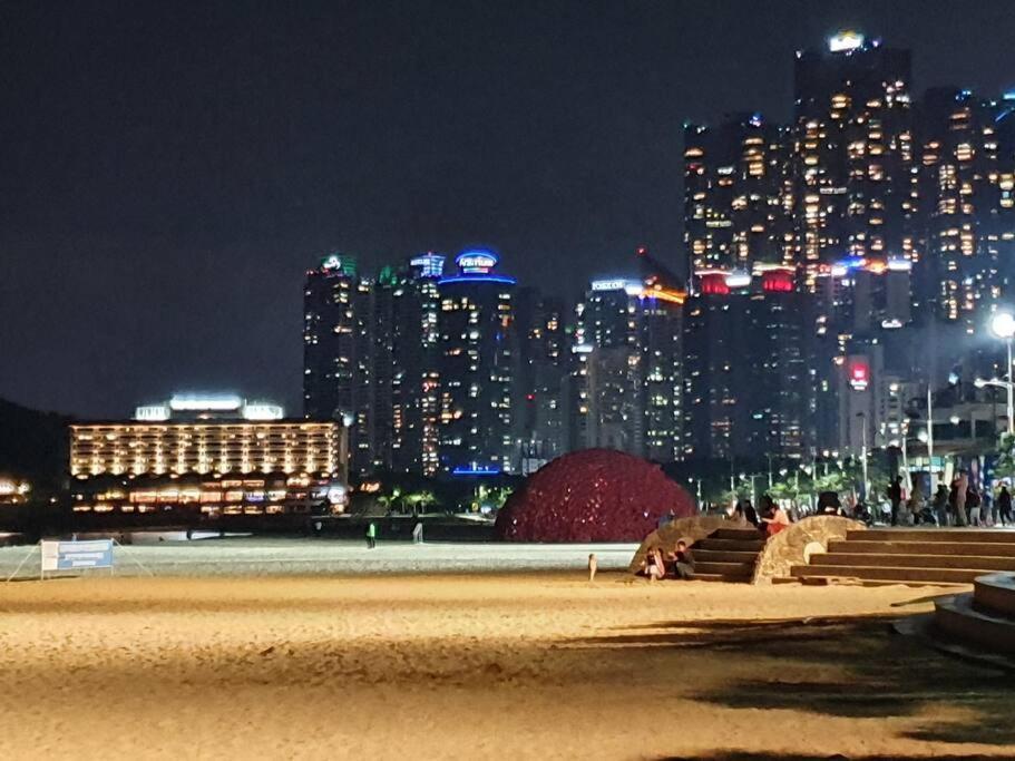 Apartmán Haeundai Beach 1 Cho Pusan Exteriér fotografie