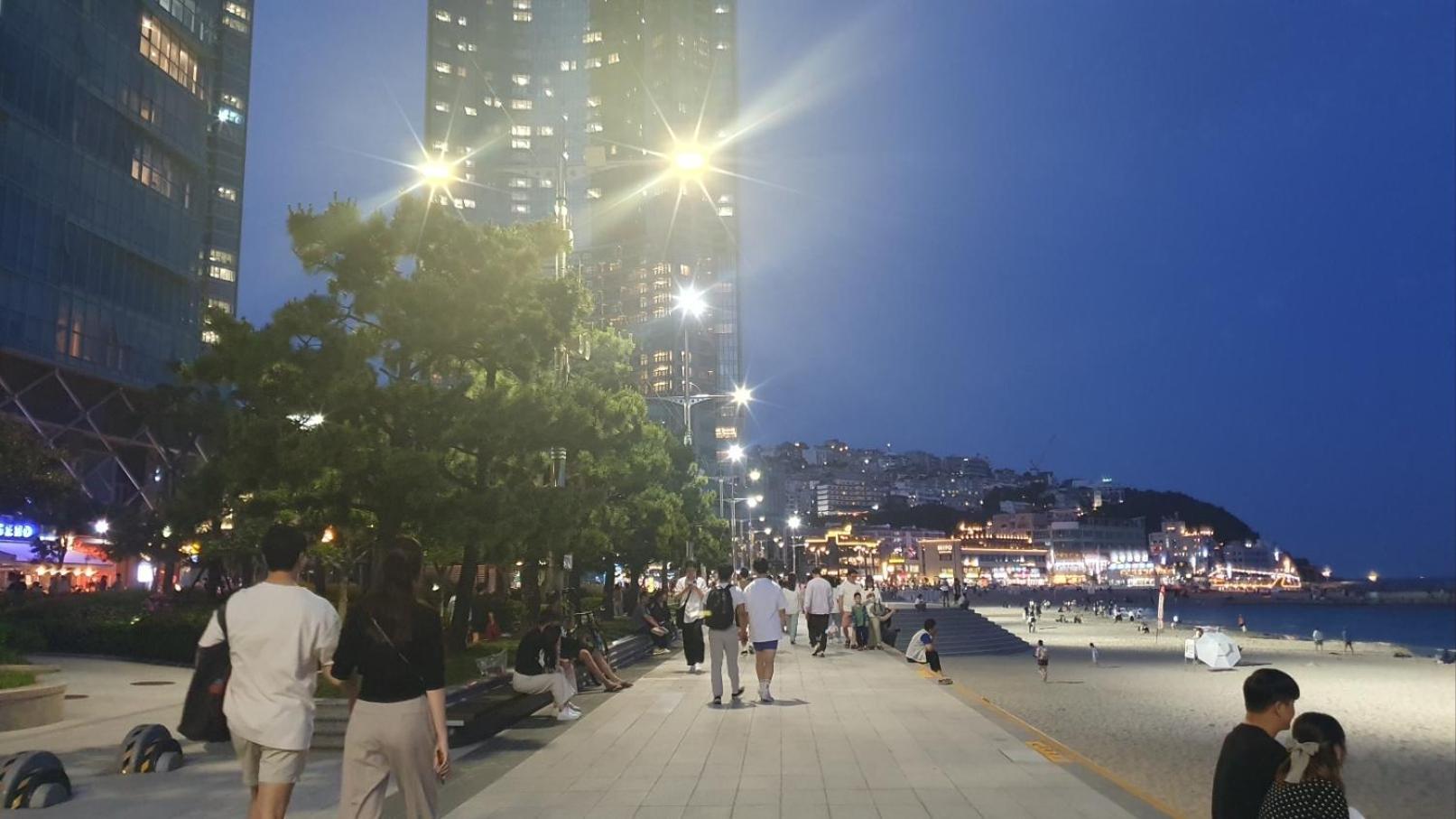 Apartmán Haeundai Beach 1 Cho Pusan Exteriér fotografie