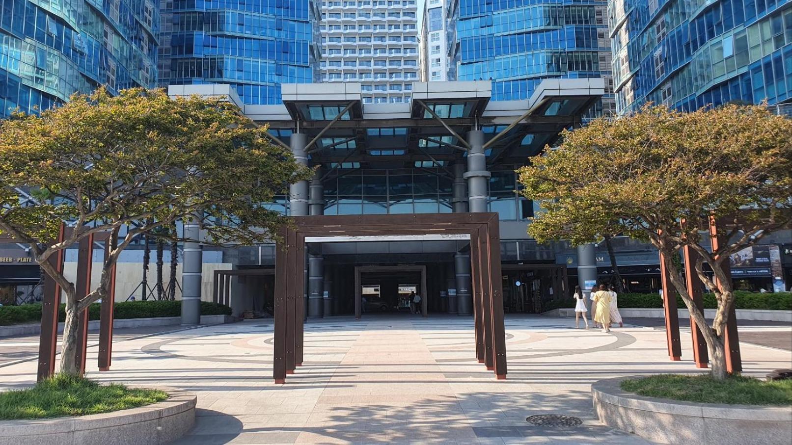 Apartmán Haeundai Beach 1 Cho Pusan Exteriér fotografie