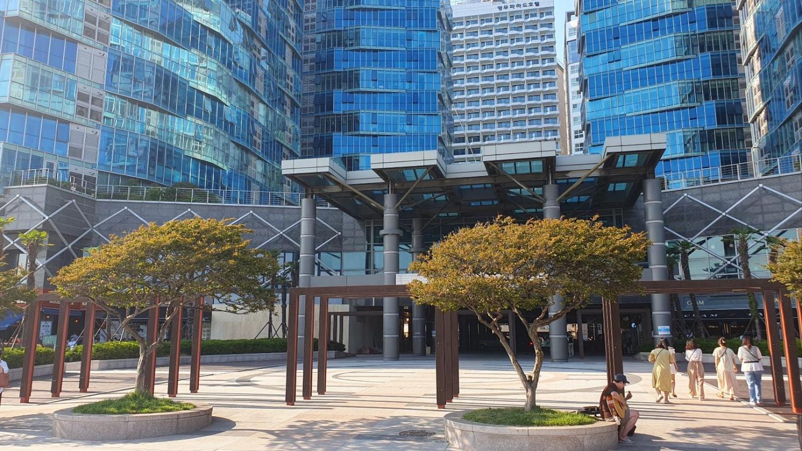 Apartmán Haeundai Beach 1 Cho Pusan Exteriér fotografie